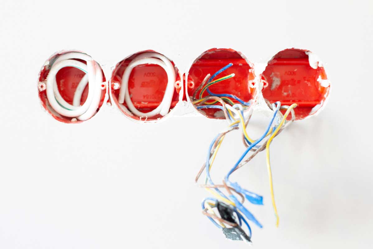 Cuadro eléctrico recién instalado por Gelp Mi